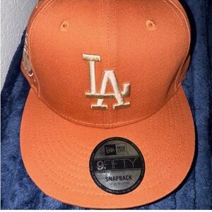 New Era Burnt Orange and Cream Cap